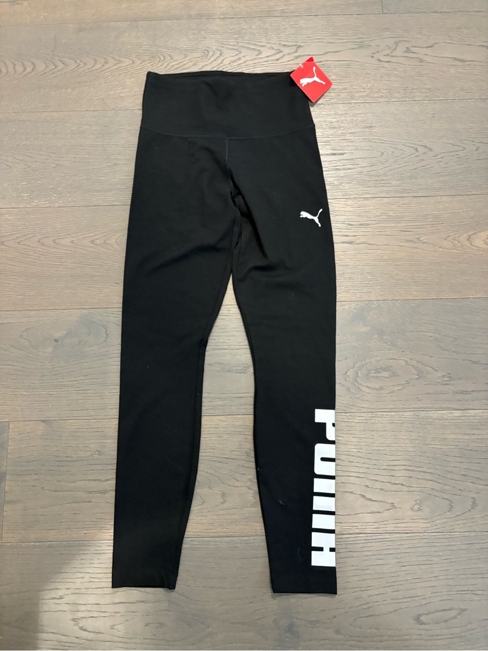 Puma girls black leggings sz XS (10/12) NWT ret $69